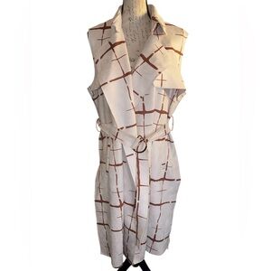 Bellivera faux suede sleeveless Jacket